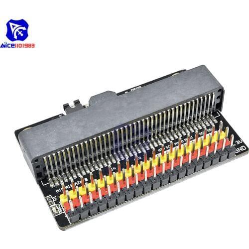 Diymore BBC Micro: bit IOBIT Development Module Expansion Board Break Out Adapter Board Contains Buzzer for LEGO