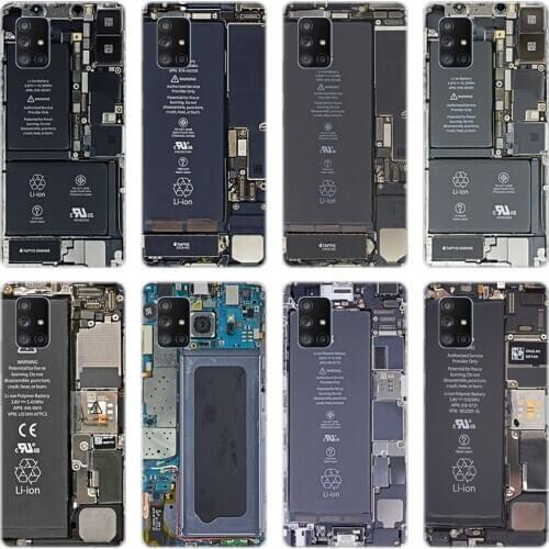 Chip Internal Board Soft Case for Samsung Galaxy A10 A21 A30 A50 A70 S A20 E A40 A01 A11 A31 A41 A51 A71 A81 A91 Silicone Cover