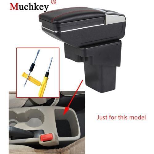 Armrest box For Hyundai Solaris Verna Grand Avega 2010-2016 Central Console Arm Store Content box Cup Holder Ashtray Auto Parts