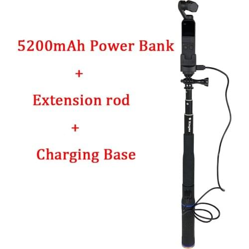 Portable Charging Powerbank Handheld 5200mAh Power Bank External Battery Pack Charger For DJI Osmo Pocket Gimbal Camera