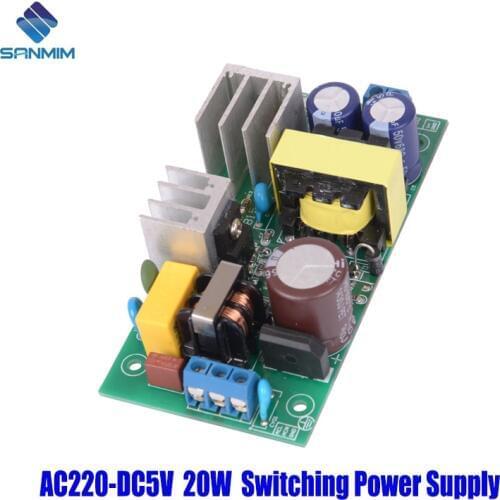 SANMIN AC220V-DC5V 4A 20W Power supply Isolated switch power supply module 220 to 5v bare board GPN30E5V