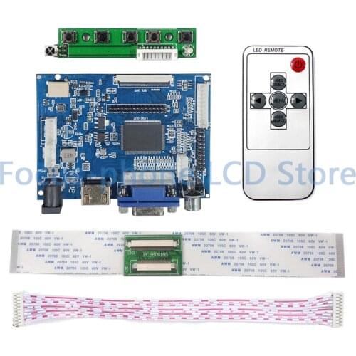PCB800099-V9 Driver Board for 7" CLAA070MA0ACW LCD Display 800x600 VGA+HDMI-Compatible Controller Board