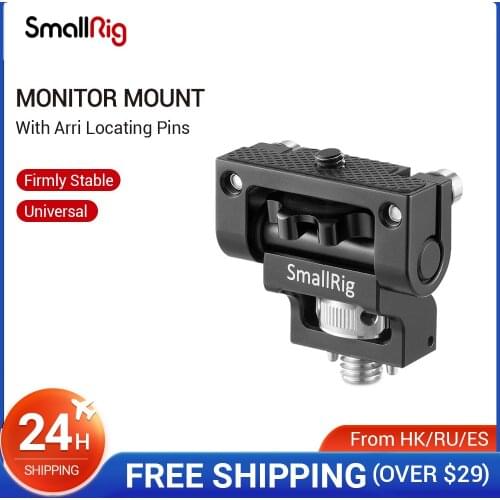 SmallRig Universal DSLR Camera Swivel Monitor Mount With Arri Locating Pins To Fix Monitor With Camera -2174