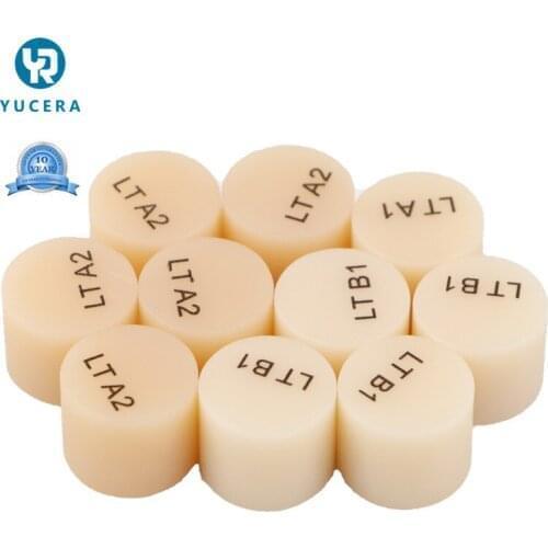 Dental Glass Ceramic (Ingot) For Dental CAD CAM Laboratory, 10 Pieces/Lot Press Lithium Disilicate Blanks