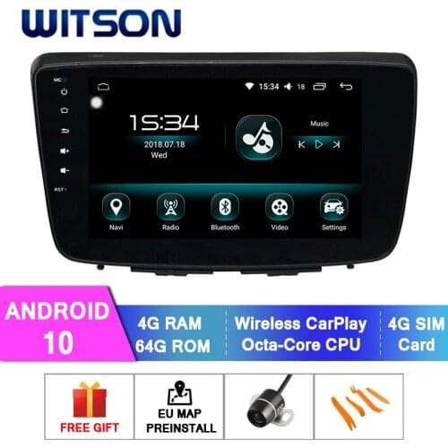 WITSON Android 10.0 CAR DVD SYSTEM for SUZUKI BALENO 2016-2018 car dvd player link/DAB support