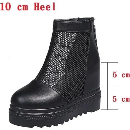 XLLCWC Women's Wedge Ankle Boots