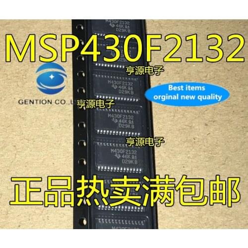 10PCS MSP430F2132IPWR TSSOP MSP430F2132 M430F2132 micro controller in stock 100% new and original