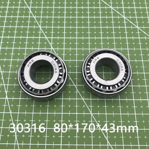 2021 Direct Selling Hot Sale Bearing 30316 7316e Tapered Roller 80*170*43mm