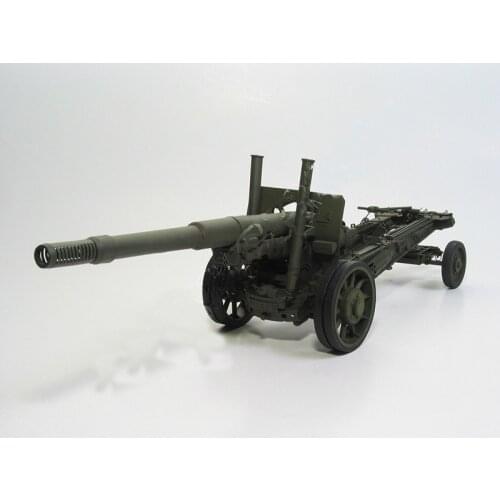 1:25 USSR ML-20 Heavy Gun DIY Emulational DIY 3D Paper Card Model Building Sets Educational Toys Military Model Construction Toy