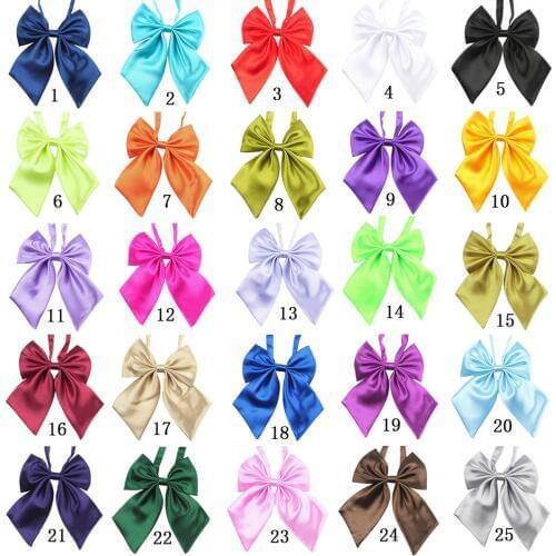 50PCS Mix Colors Pet Cat Dog Tie Grooming Accessories Bow Ties Adjustable Dog Bowties Dog Collar Pet Supplies