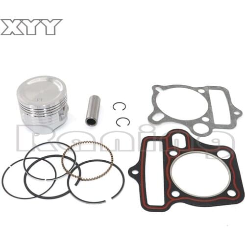 52.4mm Piston 13mm Pin Ring Set Fit for YINXIANG YX 125cc Horizontal Engine Dirt Bike HH-109