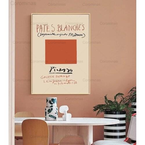 Abstract Orange Line Poster Canvas Painting Modular Hd Prints Picture Nordic Vintage Pets Blanches Wall Art Kids Home Decoration