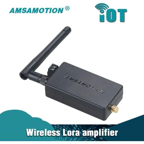 AMSAMOTION Wireless Lora amplifier Wireless transparent transmission