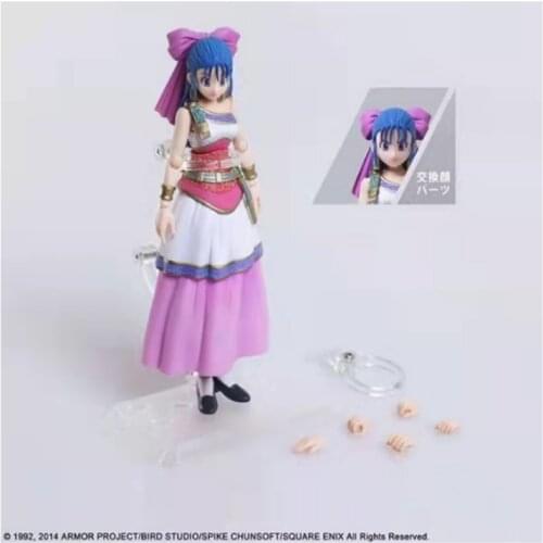 Japanese anime Dragon Quest figma action figure Nera Briscoletti Flora 13cm PVC original figure collectible model toys for boys