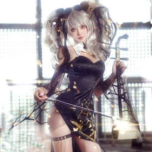 Hot Game Arknights FEater and Chen Cosplay Costumes Set Halloween Christmas Costumes for Adults Deguisement for Carnaval