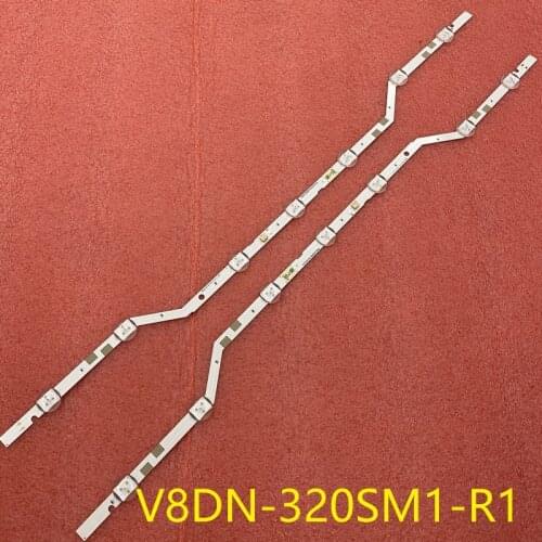Kit 2pcs LED bar for Samsung UE32N5305AK UE32N5000 UE32N5372AU UE32N5300 LM41-00618A 46574A BN96-35630A 46574A V8DN-320SM1-R1
