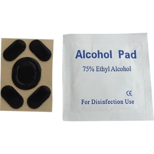 1 Set 0.6mm Curve Edge Mouse Feet Mouse Skates For Logitech G102 G PRO Wired