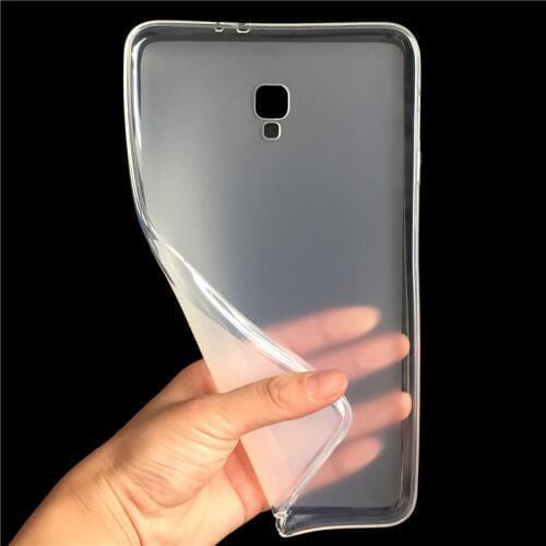 Soft TPU Tablet Case Cover For Samsung Galaxy Tab A 8.0 2017 T380 T385 8 inch Transparent Matte Anti-knock shell