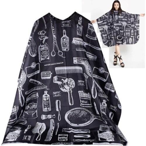 1pc Fashion Hair Cutting Cape Antistatic Hairdressing Wrap Haircutting Waterproof Barber Haircut Gown Apron Salon Styling Cloth
