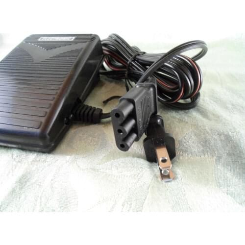 Sewing Machine FOOT CONTROL PEDAL + LEAD CORD Husqvarna Viking 116 Emerald Elna 3005 2002 444