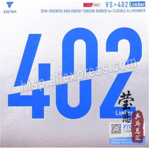 Original Victas VS>402 Limber table tennis rubber little sticky pimples in made in Germany ping pong rbber fast attack
