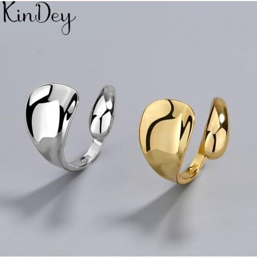 Romantic Charming Open Chain Ring for Women Vintage Boho Party Rings Gothic Punk Jewelry Gifts for Girls 2021