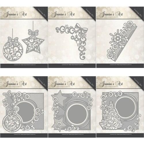 Piggy Craft metal cutting dies cut die mold Christmas series decoration Scrapbook paper craft knife mould blade punch stencils