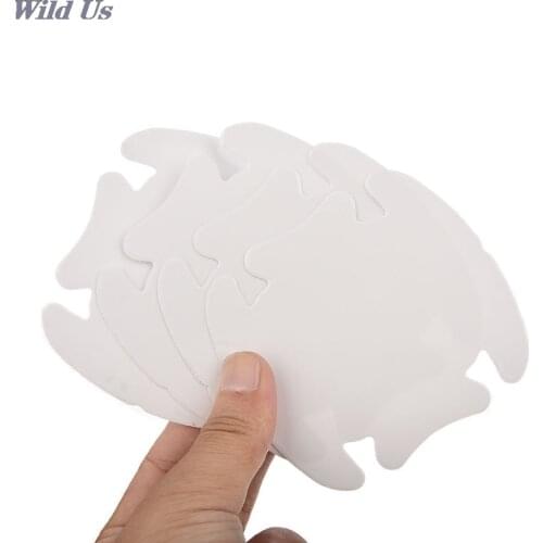 1Set/4Pcs Universal Invisible Car Door Handle Protector Automobile Shakes Polyurethane Films car Handle Protective Scratches