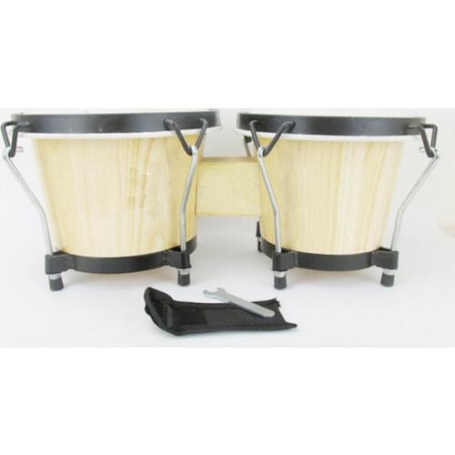 Top Quality Hand Drum Bongo Drum African Drum 6'' 7'' Cowhide With Adjustable Wrench Gu12