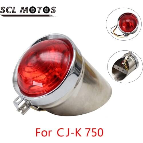 SCL MOTOS Retro Motorcycle Rear Light For Ural CJ-K 750 For BM R71M72 R1 R50 Rear Light For CJ-K 750 Ural Motor