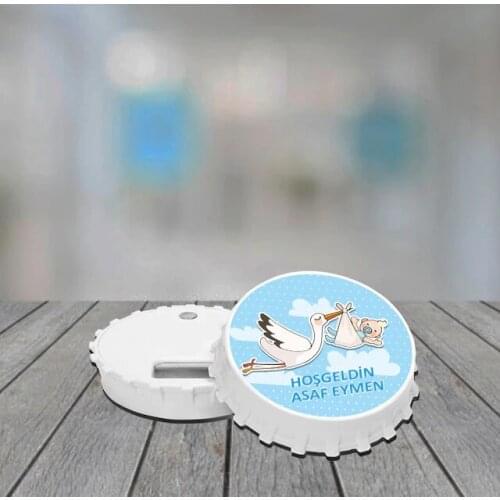 30 pcs Personalized The Opener Magnet-Stork model 332413120