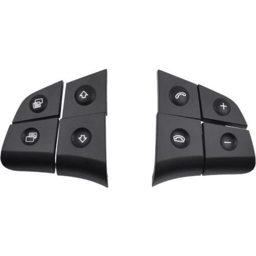 Car Multifunction o Steering Wheel Button for Mercedes-Benz W164 GL ML 2006-2009 Black