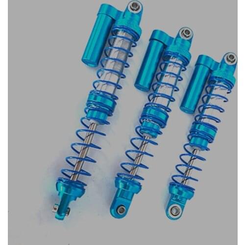 1 / 10 climbing car TRX-4 90 / 100 / 110mm external oil pressure shock absorber double spring negative pressure damping