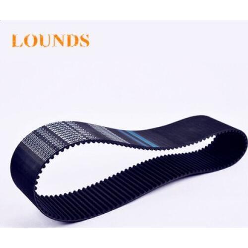 Free Shipping 1pcs HTD1048-8M-30 teeth 131 width 30mm length 1048mm HTD8M 1048 8M 30 Arc teeth Industrial Rubber timing belt