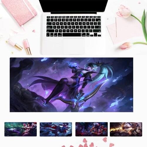Large XXL LOL Vayne Gaming Mouse Pad Gamer Keyboard Maus Pad Desk Mouse Mat Game Accessories For Overwatch