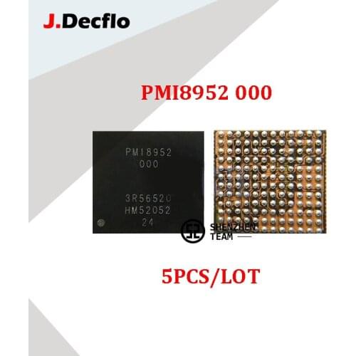 JDecflo 5pcs/lot PMIC PMI8952 000 Power Supply For XIAOMI REDMI NOTE 3 4 MI OPPO V57 VIVO X9S Integrated Circuits Replacement
