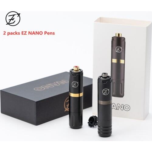EZ NANO Rotary Cartridge Tattoo Machine Pen EZ Custom Swiss Motors Lightweight and Ultra Thin design