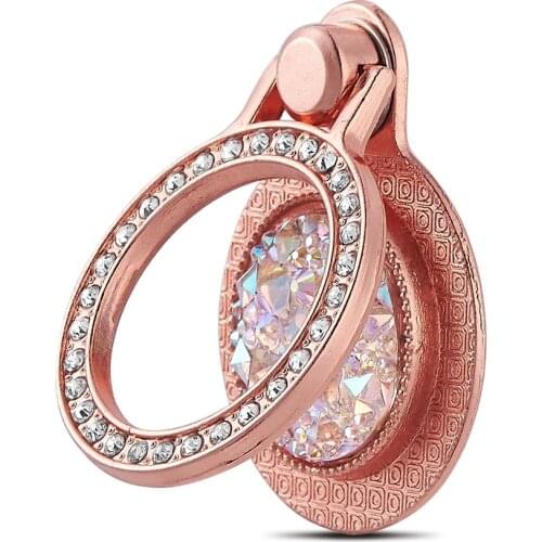 Finger Ring Phone Holder Bling Diamond SmartPhone Stander For iPhone Samsung Universal Stents mobile phone Mount
