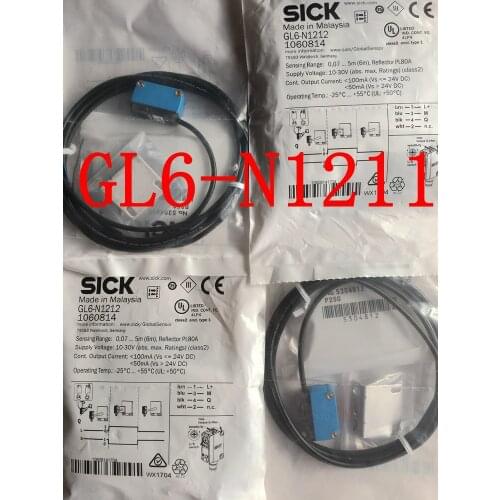 100% new original SICK GL6-N1211 GL6-N1211 GL6-P1211 GL6-P1211 GL6-N1111 GL6-N1112 GL6-P1111 GL6-P1112 GL6-P1112 GL6-P1111