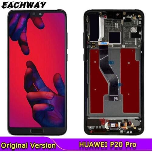 New Original 6.1" for Huawei P20 Pro LCD Display Screen Touch Panel P20 Pro CLT-AL01 Lcd TouchScreen For HUAWEI P20 Plus Display