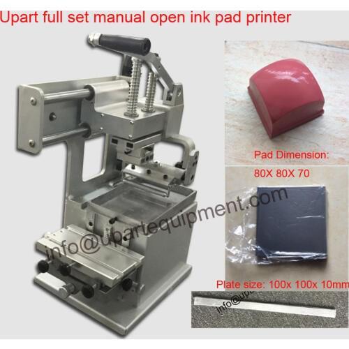 Open Ink Hand Tampongrafia Machine Portable Pad Printing Machine For Logo