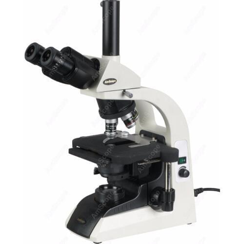 Trinocular Biological Microscope--AmScope Supplies 40X-1500X Infinity Plan Trinocular Biological Microscope