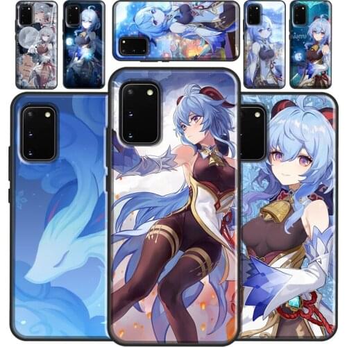 Ganyu Genshin Impact Case For Samsung Galaxy S21 Ultra S8 S9 S10 Note 10 Plus Note 20 Ultra S20 FE Cover Shell