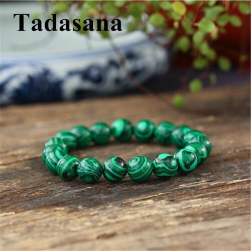 Handmade Jewelry Friendship Bracelets Men Malachite Stone Buddha Bracelet For Couples Ethnic Bijou Gifts For Women Wholesale