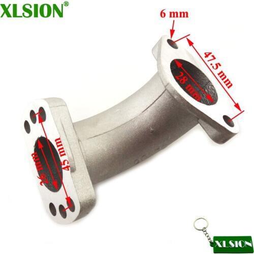 XLSION PE 24 26 28 VM24 VM26 Carburetor Mainfold Intake Pipe Inlet For 150cc 155cc 160cc YX Zongshen Engine Pit Dirt Bike Motor