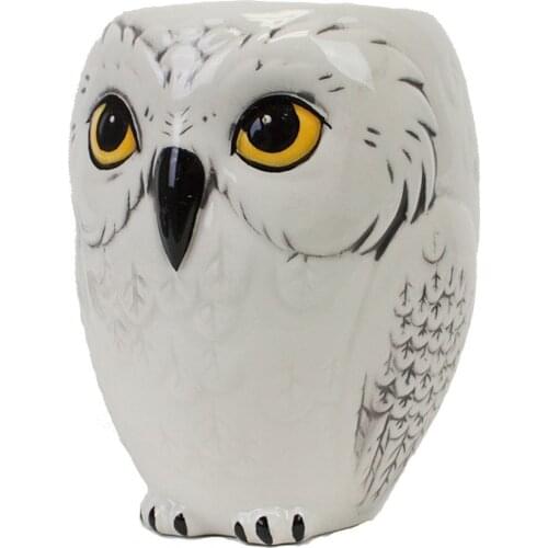 NEWYEARNEW 3D Animal Catton Owl Coffee Mug Milk Creative Birthday Valentine Office Drinkware Water Cuper Lover Gift