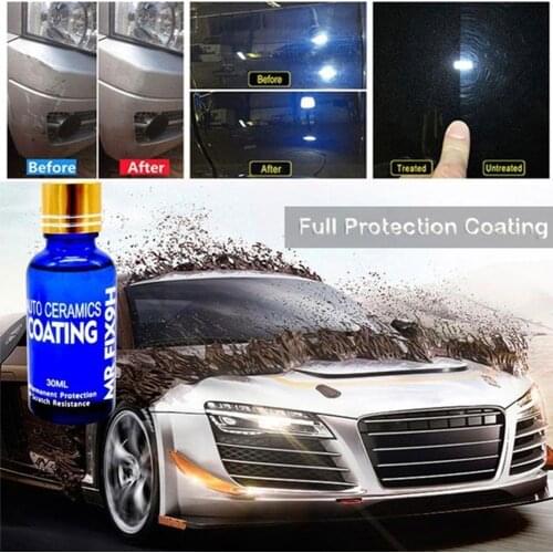 Car Liquid Ceramic Coat Hydrophobic Glass Coating Motocycle Polish Anti-scratch Detailing Auto Paint Glasscoat Care Car A7M4