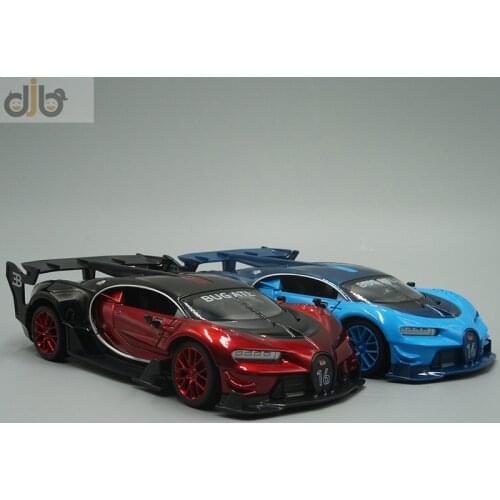 1:24 Diecast Car Model Toy F-Bugatti Chiron GT For collection