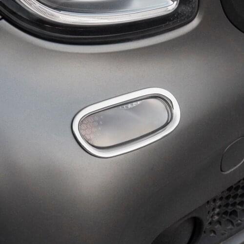 2 pcs, decorative car turn lamp cover, car styling accessories, Exterior protection for Mercedes Smart Fortwo 453