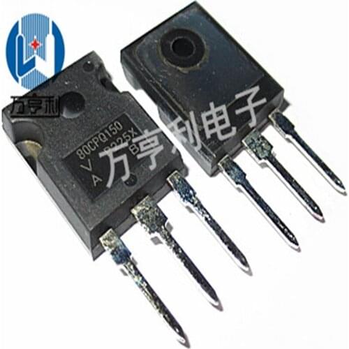 80CPQ150PBF 80CPQ150 TO-247 80A 150V New and Original 5pcs/Lot